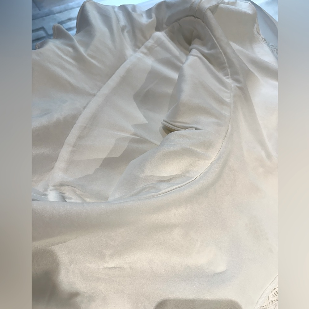 Azazie white Lace Dress - Picture 9 of 11